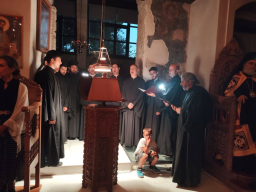 Εσπερινός Αγίου Ηρακλειδίου, 16 Σεπτεμβρίου 2025, Ιερά Μονή Αγίου Ηρακλειδίου, Πολιτικό